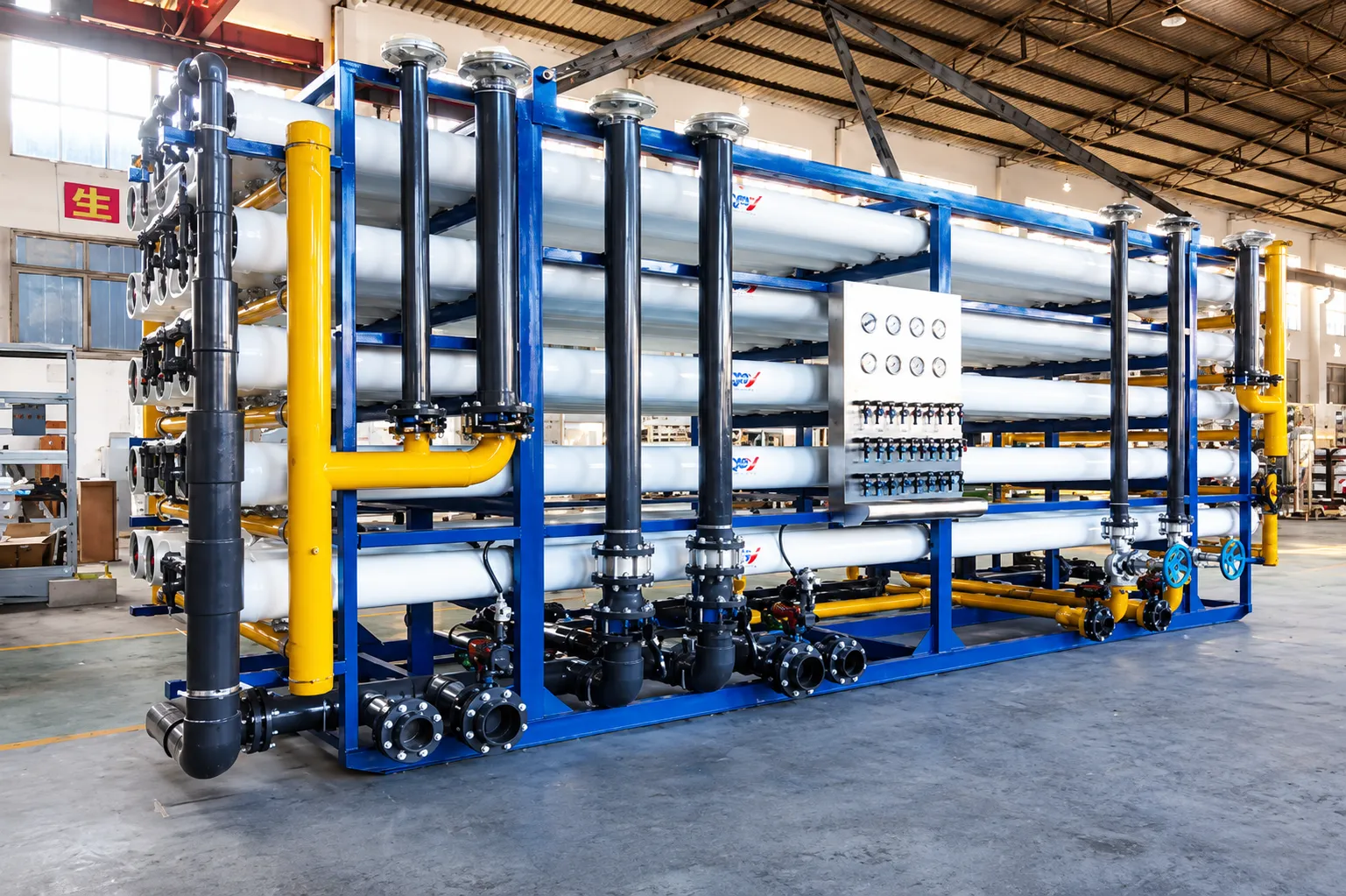 Ningxia Baoruilong Petrochemical 2 × 50 T/H Ultrapure Water Purification Project