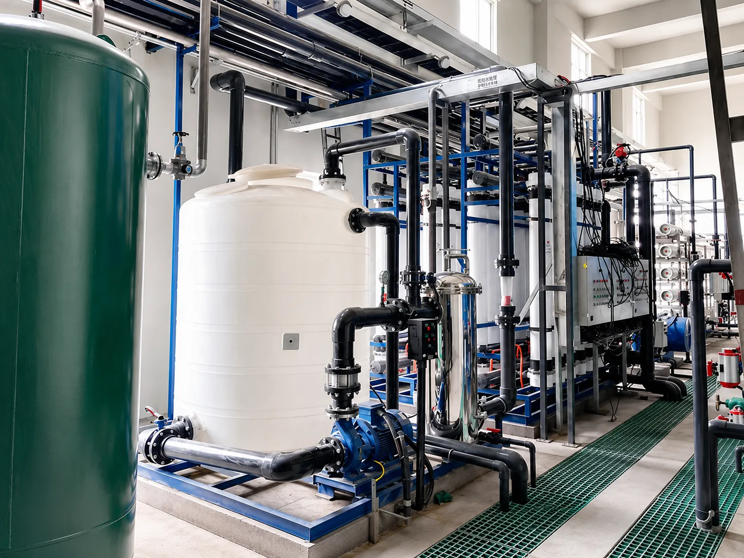 Inner Mongolia Togto 80 T/H Reverse Osmosis + 100 T/H Ultrafiltration Project